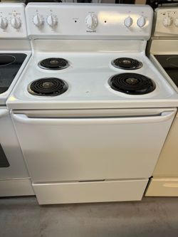 Hotpoint electric coil stove-60 DAY WARRANTY 📍1008 US 92 SEFFNER FL 33584📍