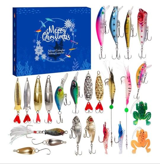 Fishing Lure Advent Calendar