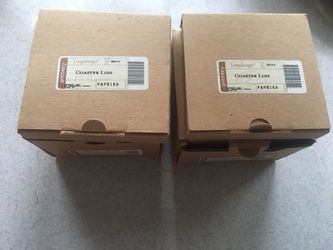 Longaberger 1 pint crock w/ lid