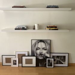Floating Wall Shelf - White