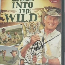 Signed Autograph Best Of Jack Hanna's Into The Wild (2 DVD's; 24 Episodes) 
