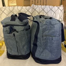 BELLA RUSSO SET OF TOTE BAG COOLER AND INSULATED LUNCH BAG