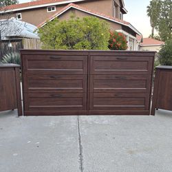Modern Dresser Chest of Drawers and Nightstand Set Great Condition