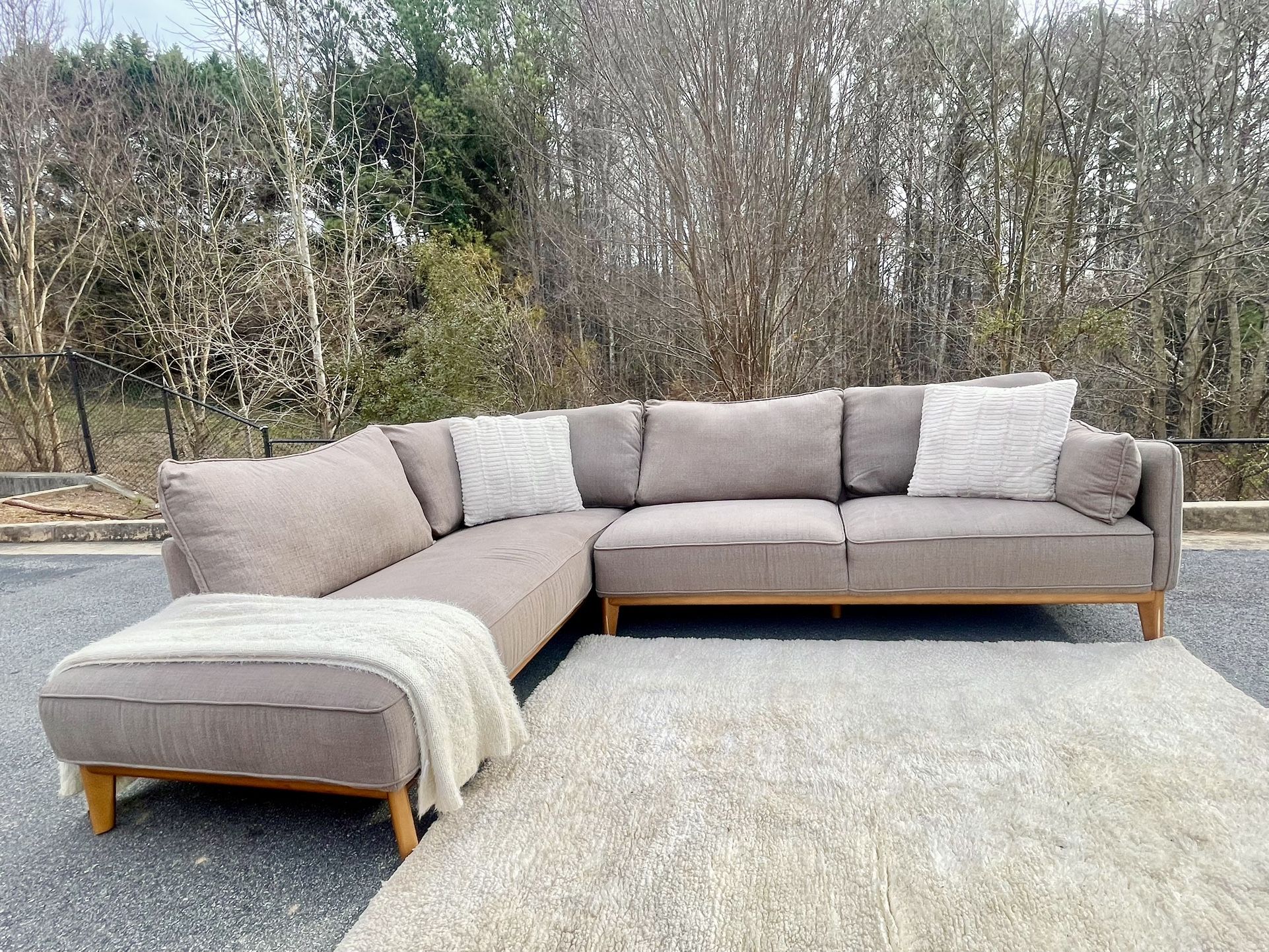 Macys Jollene Sectional Couch Delivery Available!