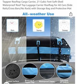 Taygeer rooftop cargo carrier new arrivals