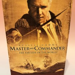 Master & Commander: Far Side of the World DVD 2-Disc Collector's Edition W/ Map