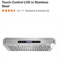 Brand New In Box Range Hood 900 CFM 