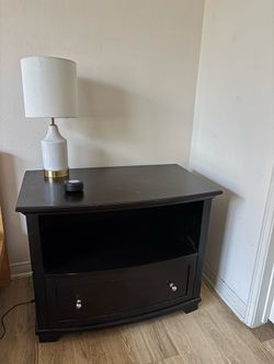 Pottery Barn night stand solid wood pair