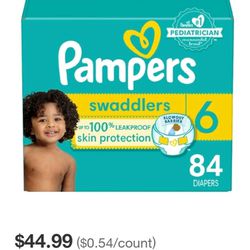 PAMPERS SIZE 6