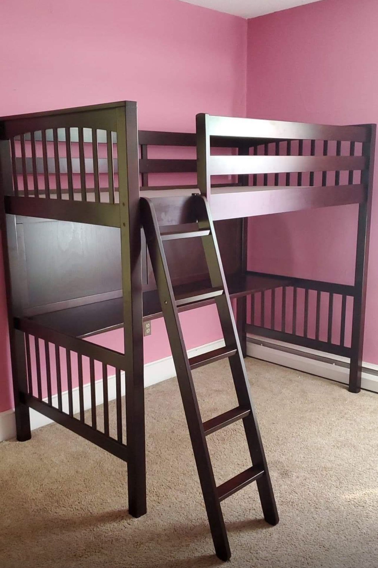6 Year Old Brown Loft Bed
