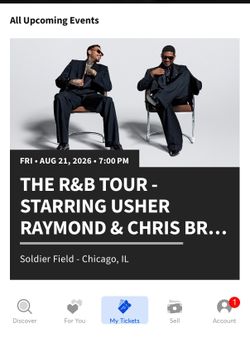 R&B Your Usher and Chris Brown Concert