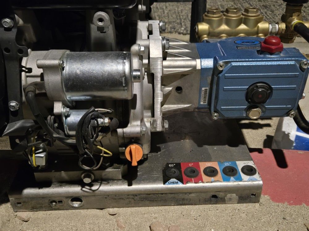 Pressure Washer Takes The Chrome Of A Hitch