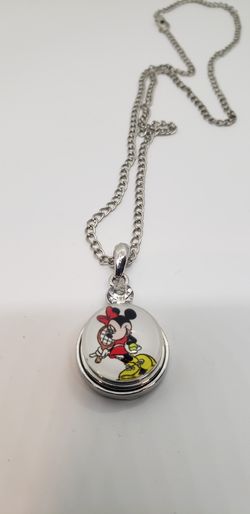 Minnie mouse necklace