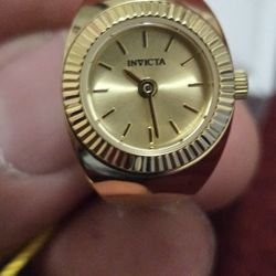 Invicta Mini Angel Women's Ring Watch - 16.5mm, Gold