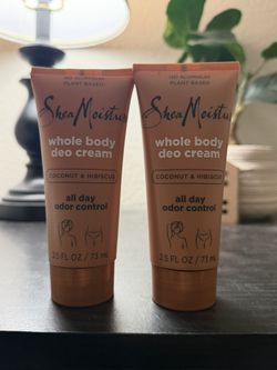 SheaMoisture Whole Body Deodorant Cream Coconut & Hibiscus