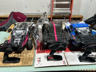 Traxxas 3s vxl 3 trucks.