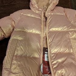 Swiss Tech Toddler Girl Puffer Coat Size 4T 5T 