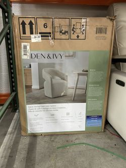 Rolling Dining Chair with Casters - Single - Wheat(Multi-colored)-Fabric