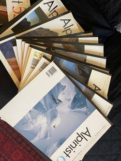 Alpinist Magazine Back Issues Lot of 20