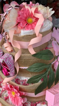 Diaper cake stand $2