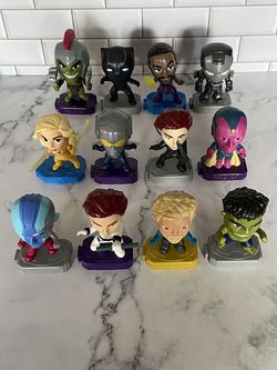 McDonald’s MARVEL Avengers Endgame Happy Meal Toys from 2019-2020, set of 12