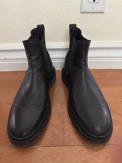 Koio Fermo Black Leather Boot (US 7, EU 40)