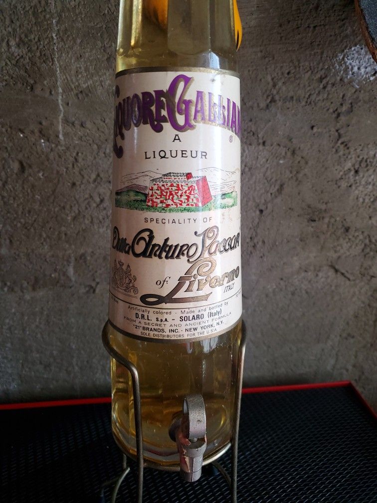 Antique Bottle Of LIQUORE GALLAIANO