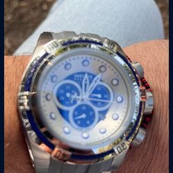 New Elegant 54mm Invicta Venom Dodger Grey And Blue this is a hard find