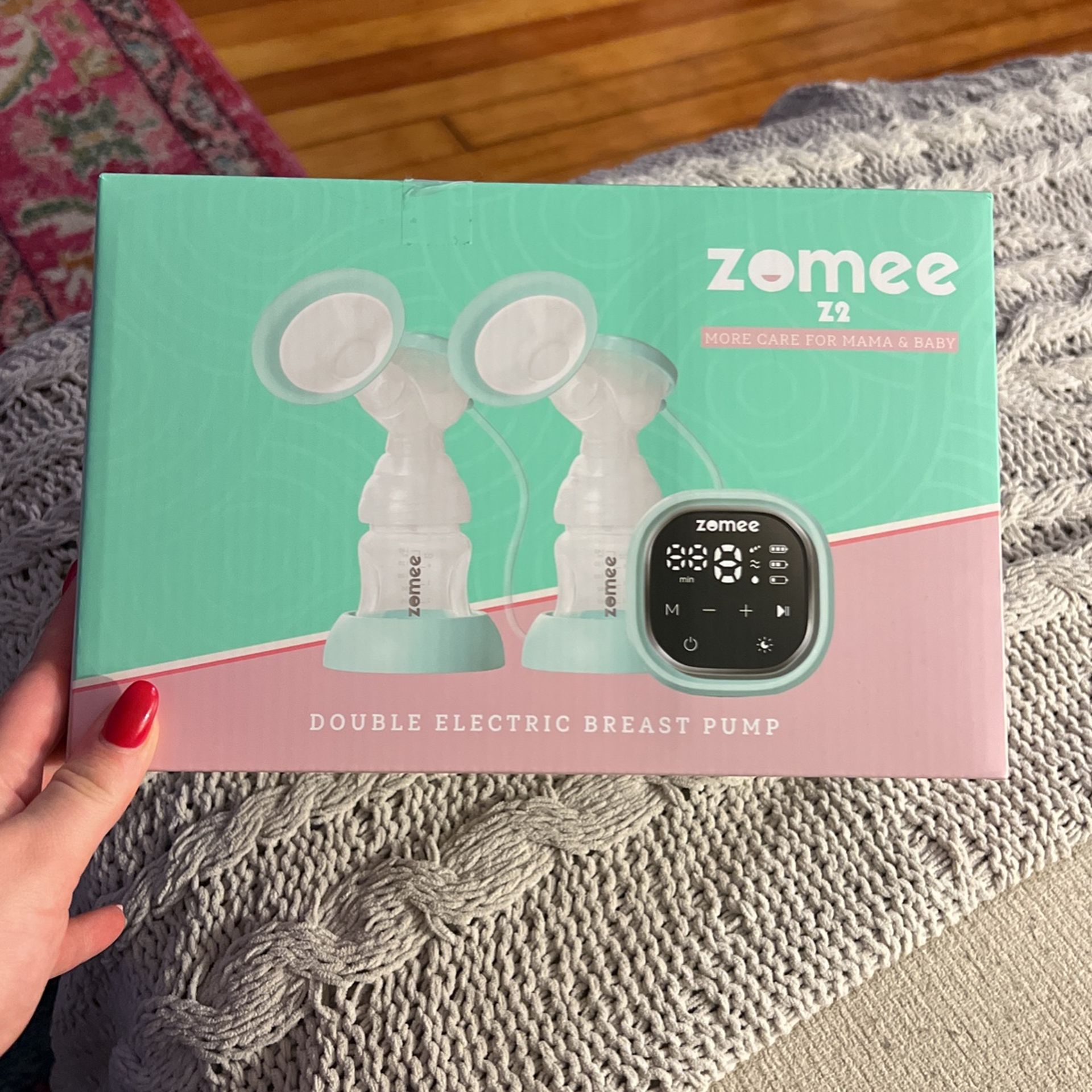 NEW Zomee Z2 Double Electric Breast Pump