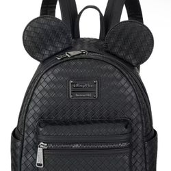 Black Disneyland Loungefly Backpack 