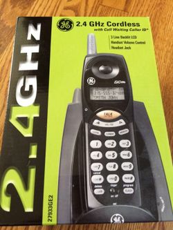 GE 2.4 GHz Cordless Phone