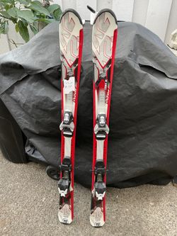 112cm k2 amp skis sharpened and waxed 