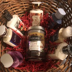 Bath and Body Works Gift Basket