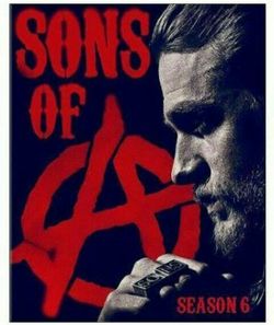 SONS OF ANARCHY Season 6 on Blu-ray 4 disk set Like NEW