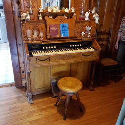 Antique Pump Organ