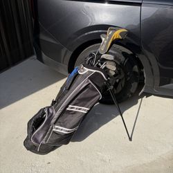 Miscellaneous Golf Clubs And Bag