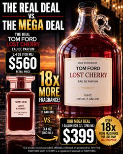 LOST CHERRY ONE GALLON OUR PREMIUM EXACT VERSION OF THE ORIGINAL LASTS LONGER