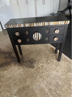 Decorative console table