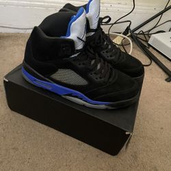 Racer Blue Jordan 5’s Size 13