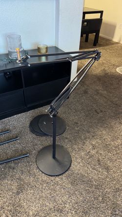 4 Pyle Boom Arm Microphone Stands – Podcast / Studio Setup