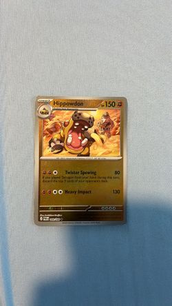 Pokémon cards hippowdon