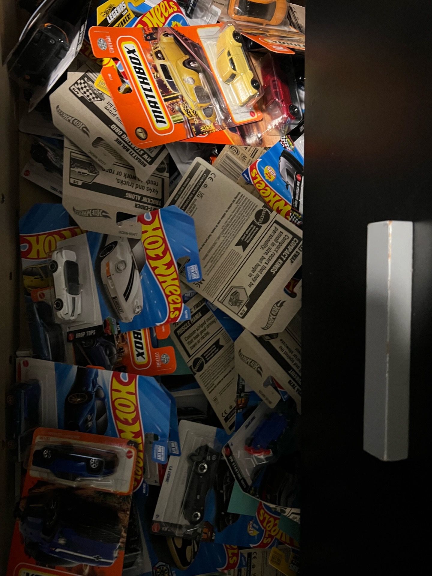 Lots of hot wheels