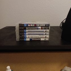 6 PS3 GAMES