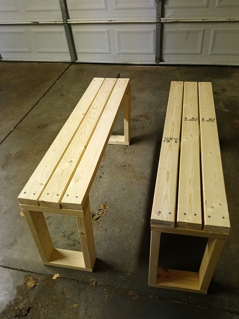Benches Solid Wood 2 For 100