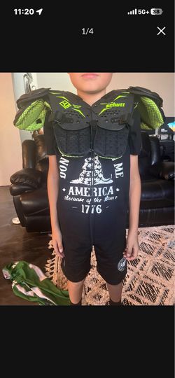Football shoulder pads