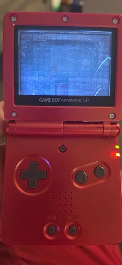 Gameboy advance sp red