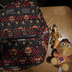 FNAF five Nights At Freddy's Toys Plush Backpack for Sale in Hoffman  Estates, IL - OfferUp