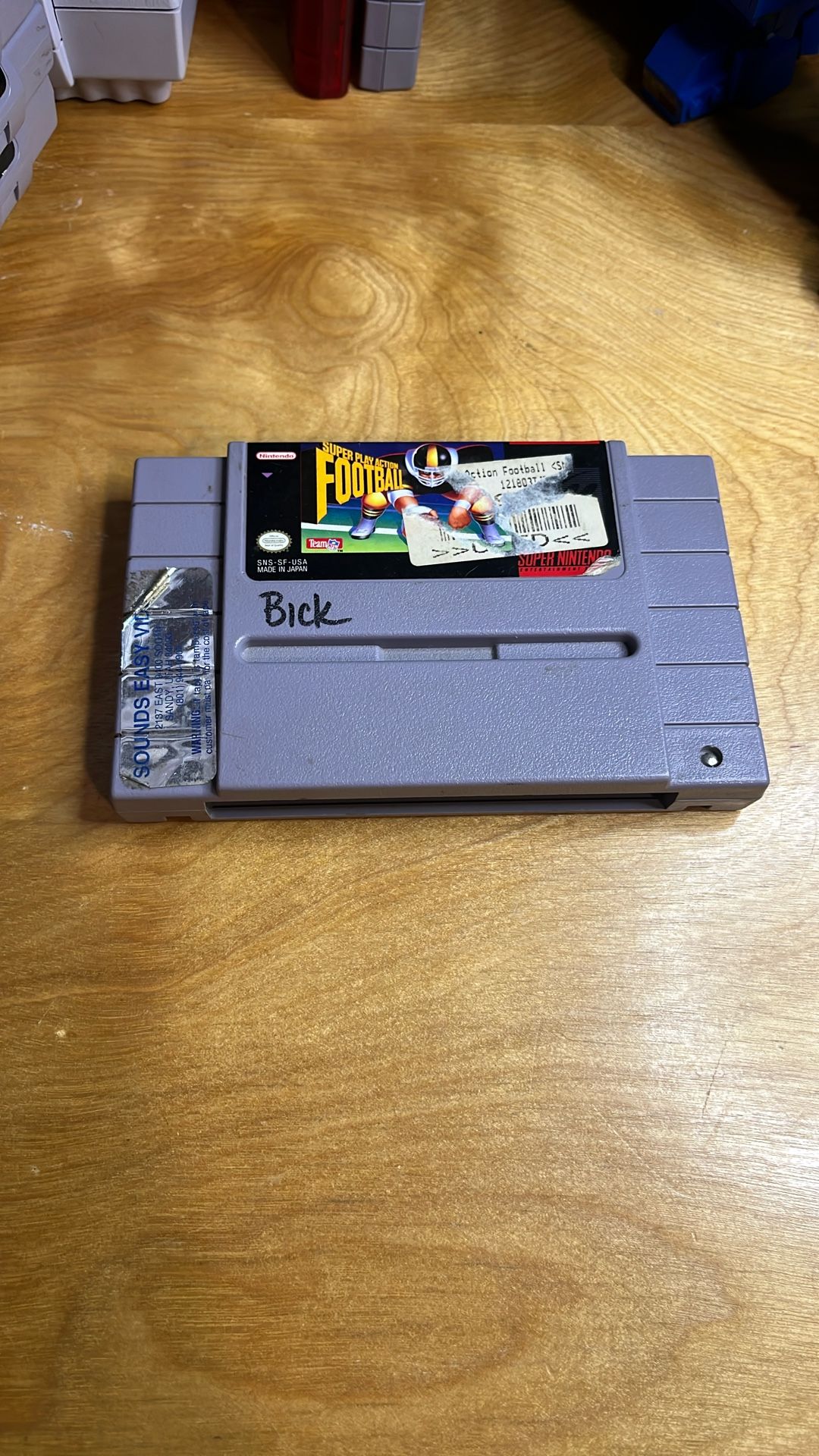 Super Nintendo / SNES - Super Play Action Football