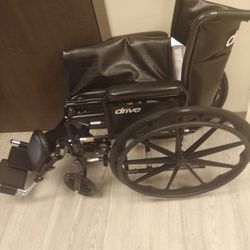 Ultra comfort fold up wheelchair