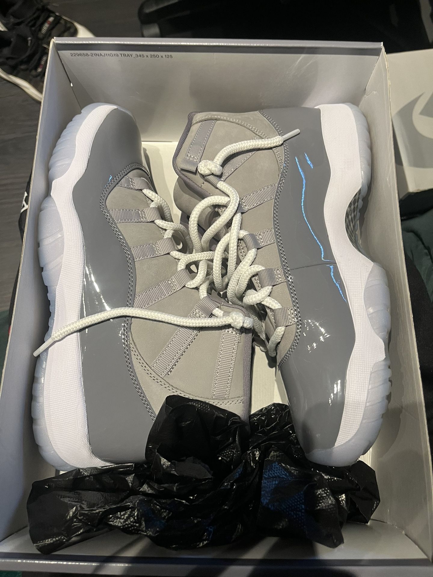 Jordan Cool Grey 11 Size 10